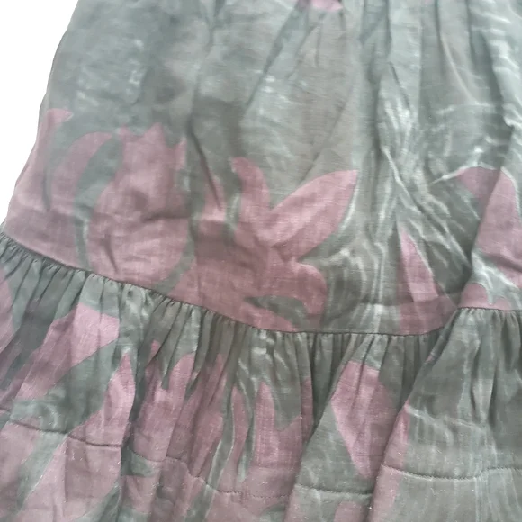 Cynthia Rowley Black Floral Skirt - Picture 3 of 6